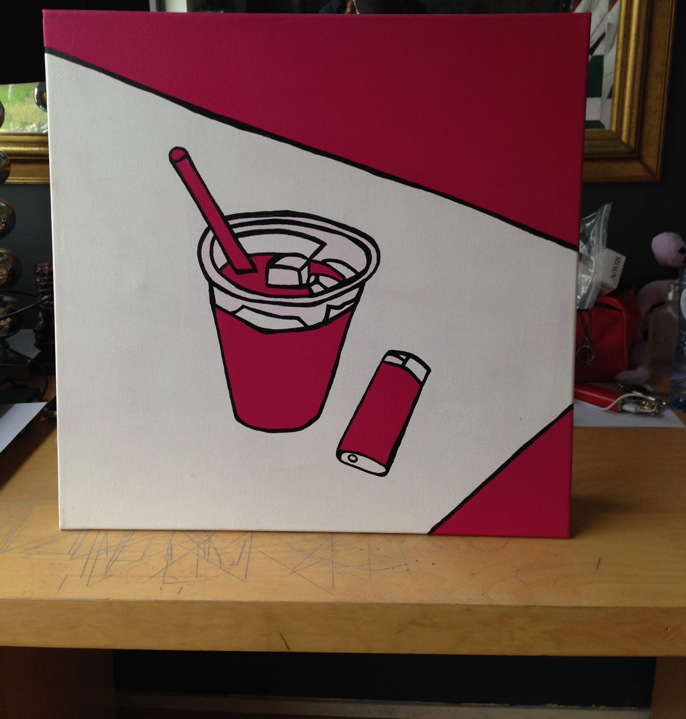 DMOVDO – SIPPIN (50 × 50 cm / 19.7 × 19.7 in)