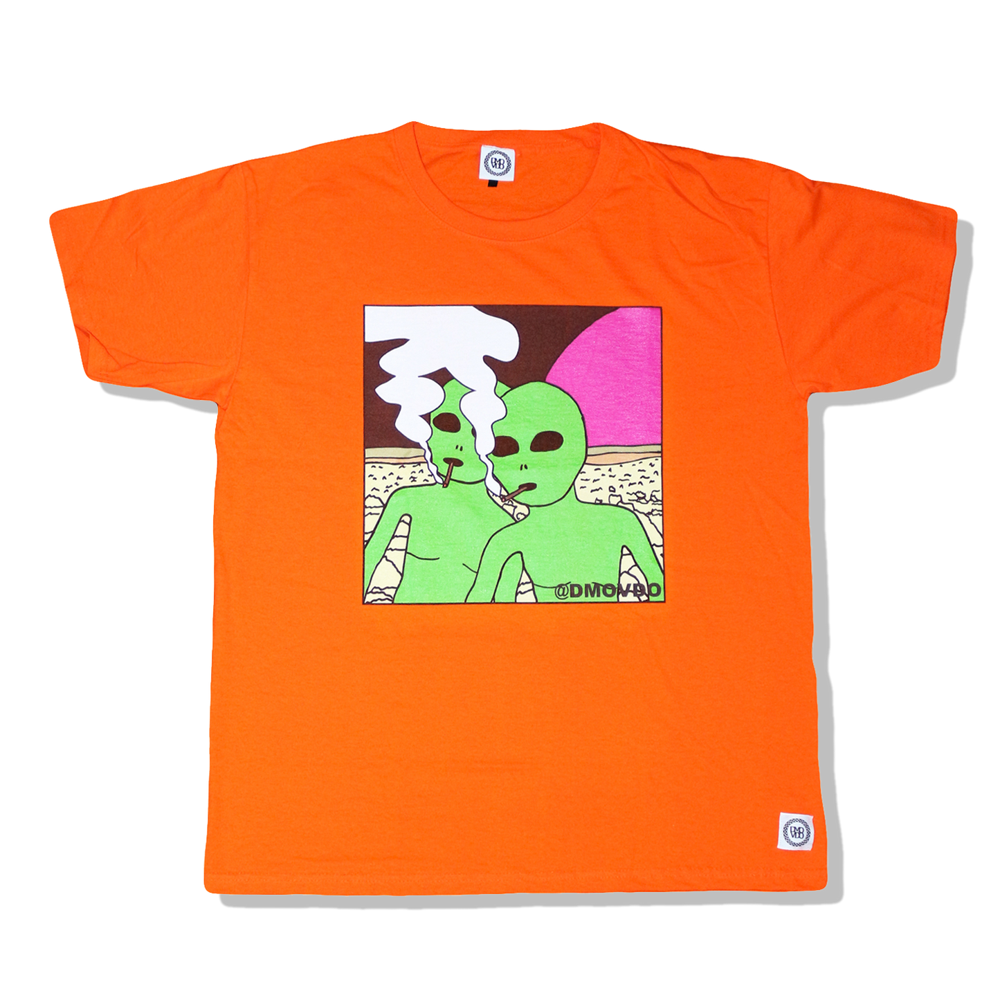 DMOVDO - ALIEN#1 T-SHIRT ORANGE