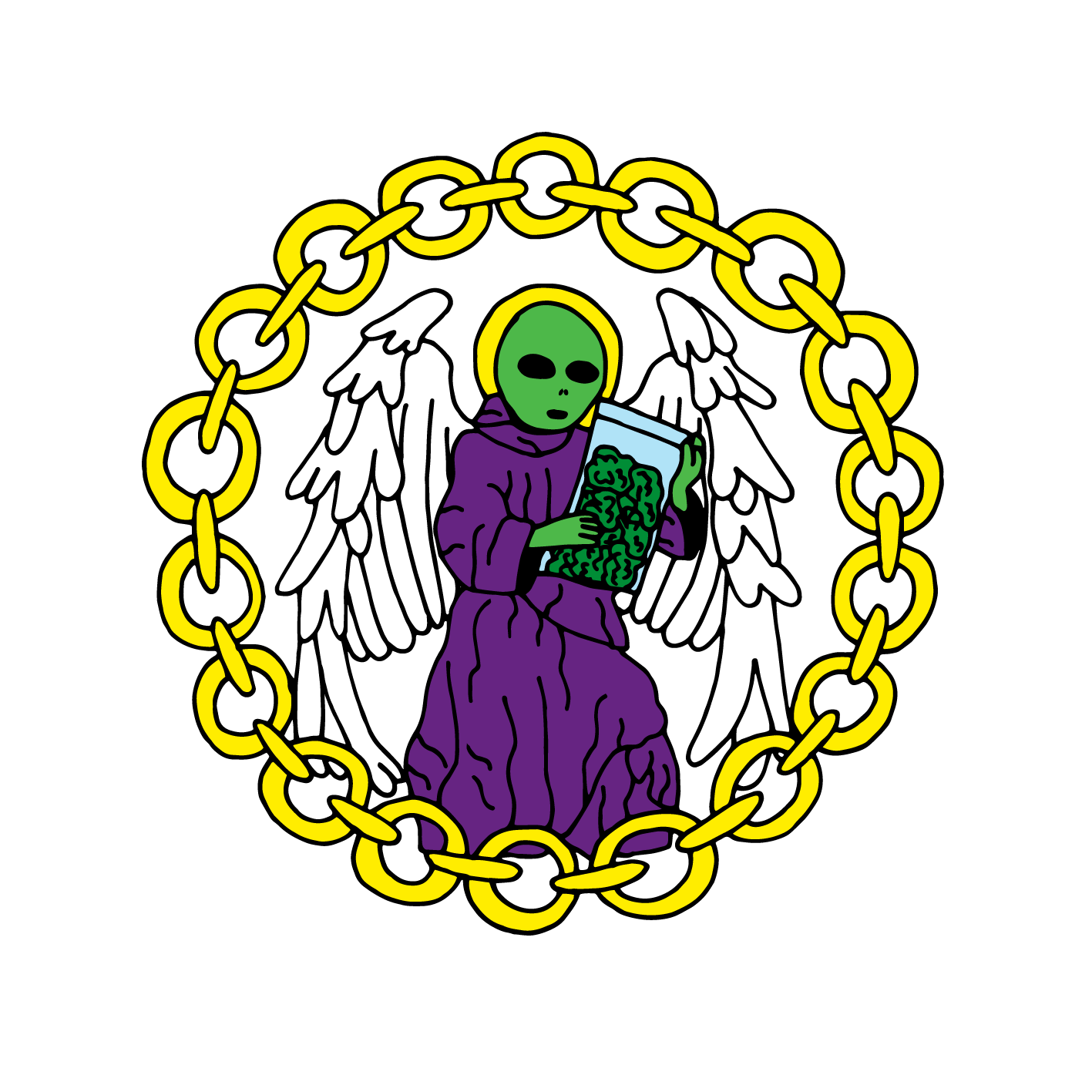 DMOVDO - ALIENANGEL T-SHIRT