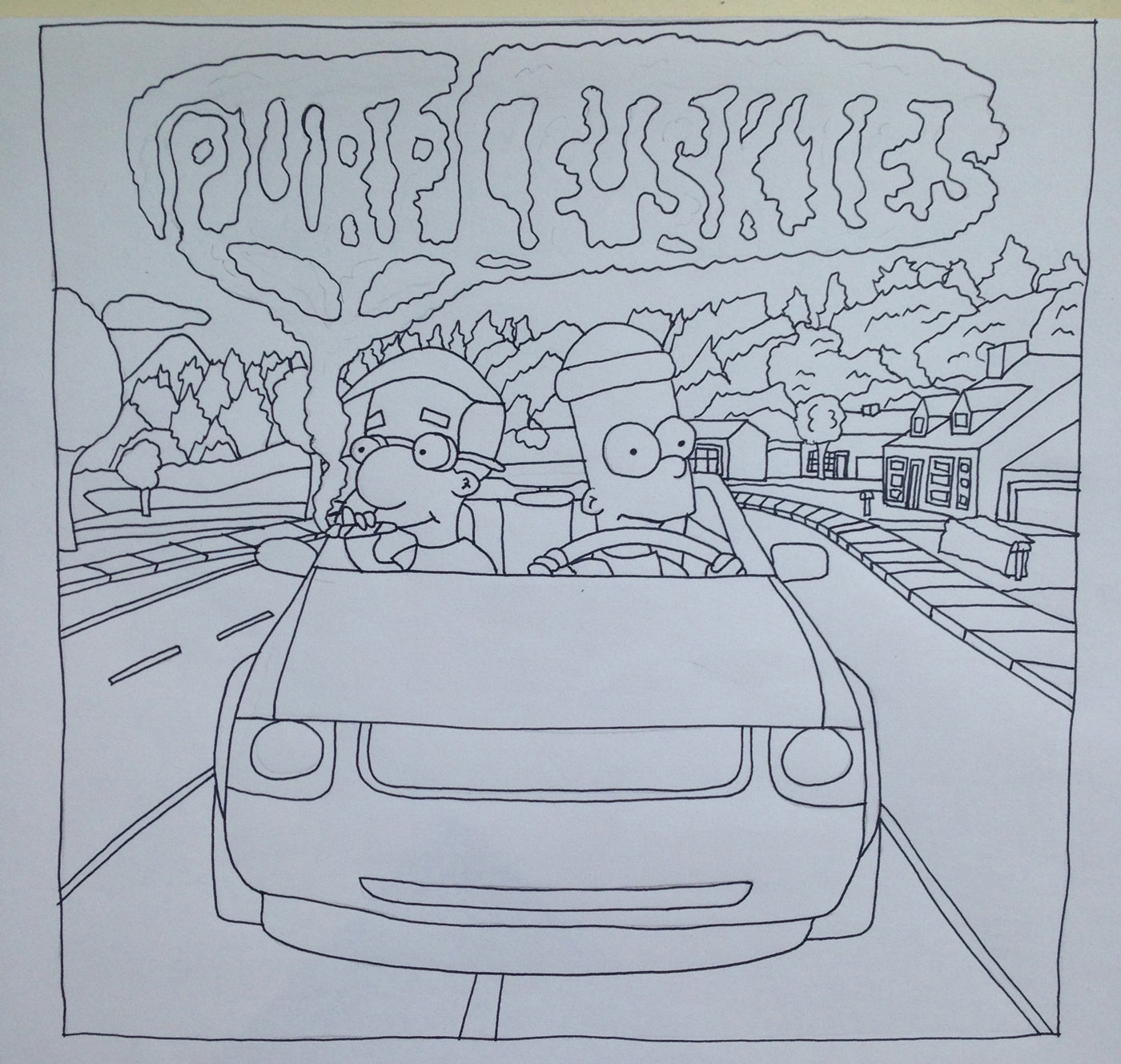 CJ THE KID - PURPLE SKIES
