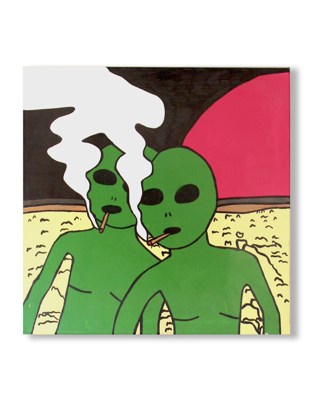 DMOVDO – #1 ALIEN (50 × 50 cm / 19.7 × 19.7 in)