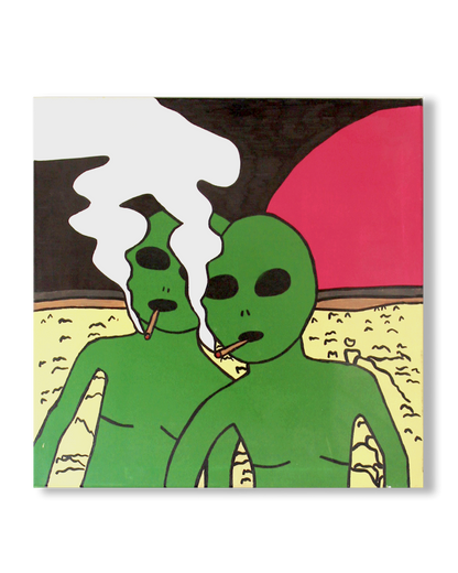 DMOVDO – #1 ALIEN (50 × 50 cm / 19.7 × 19.7 in)