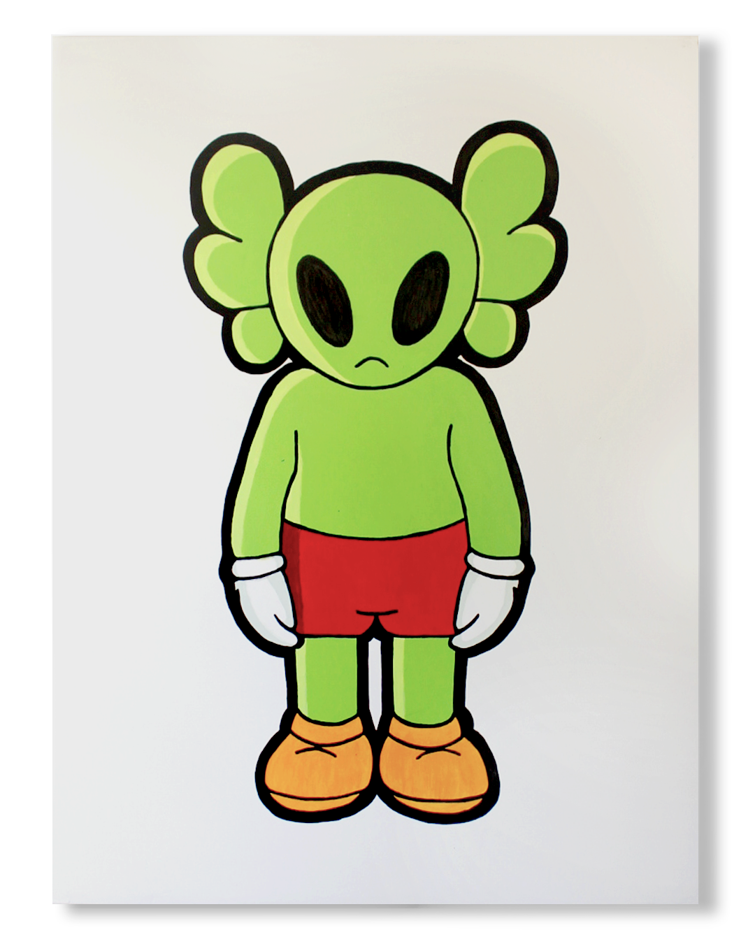 DMOVDO – ALIEN (90 × 120 cm / 35.4 × 47.2 in)