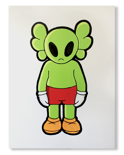 DMOVDO – ALIEN (90 × 120 cm / 35.4 × 47.2 in)