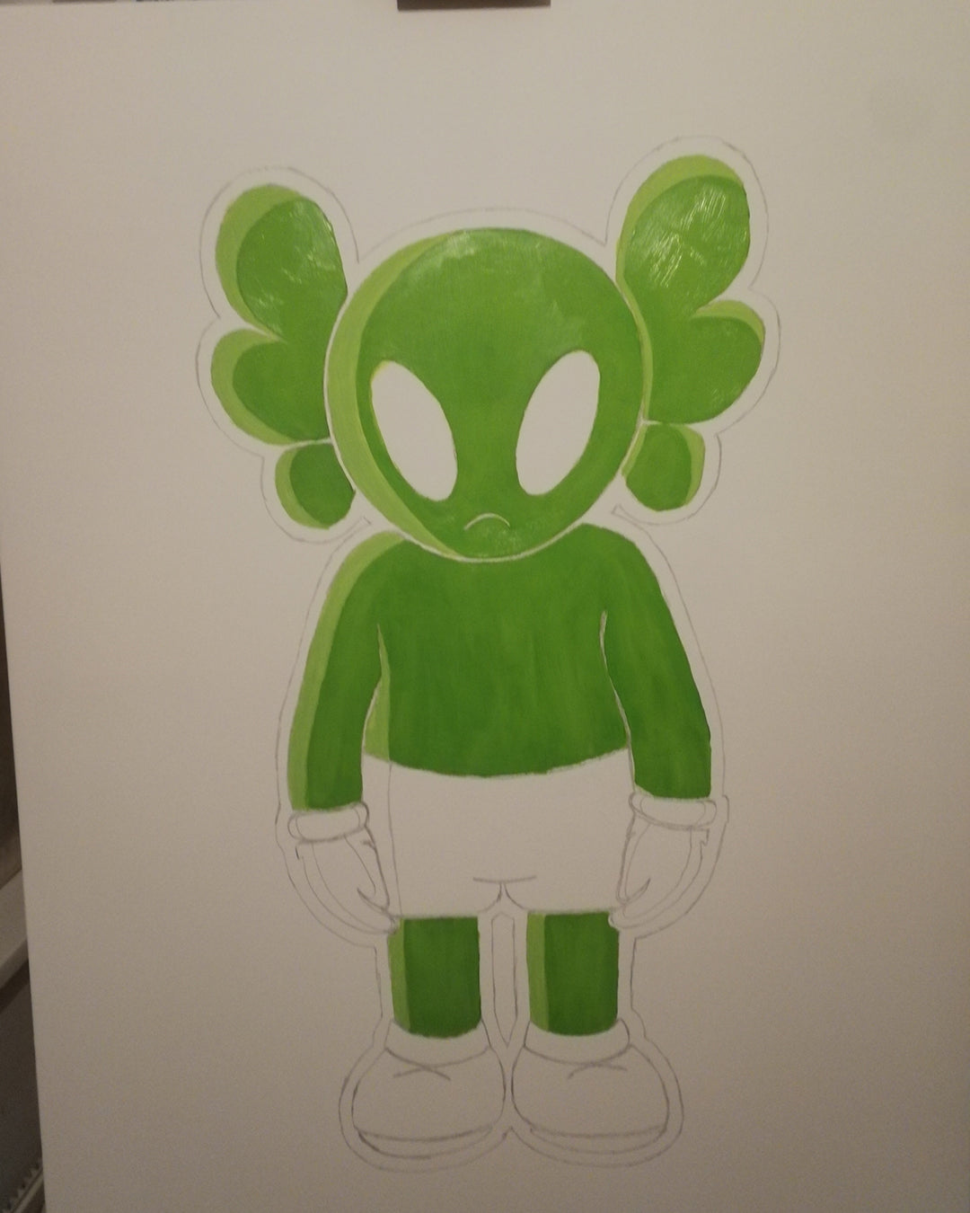 DMOVDO – ALIEN (90 × 120 cm / 35.4 × 47.2 in)