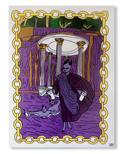 DMOVDO – CODEINE HEAVEN (70 × 90 cm / 27.6 × 35.4 in)