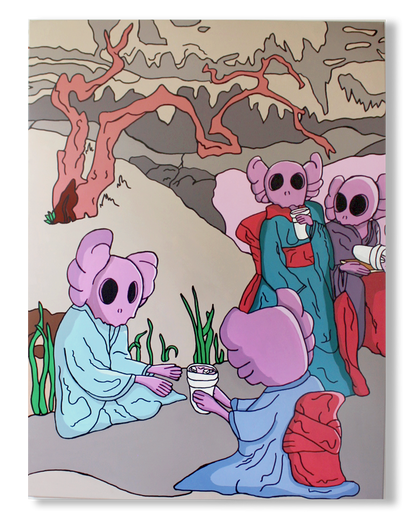 DMOVDO – DEMON CAVE 3 LIEGE 1/3 (90 × 120 cm / 35.4 × 47.2 in)