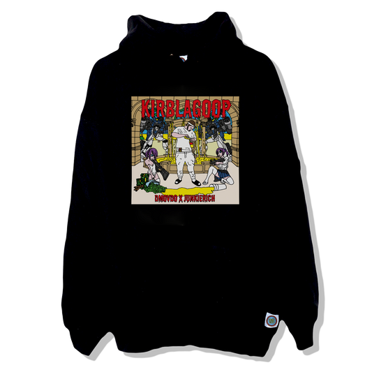 KIRBLAGOOP X JUNKIERICH X DMOVDO - HOODIE BLACK