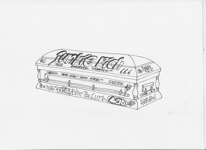 JUNKIERICH - COFFIN T-SHIRT