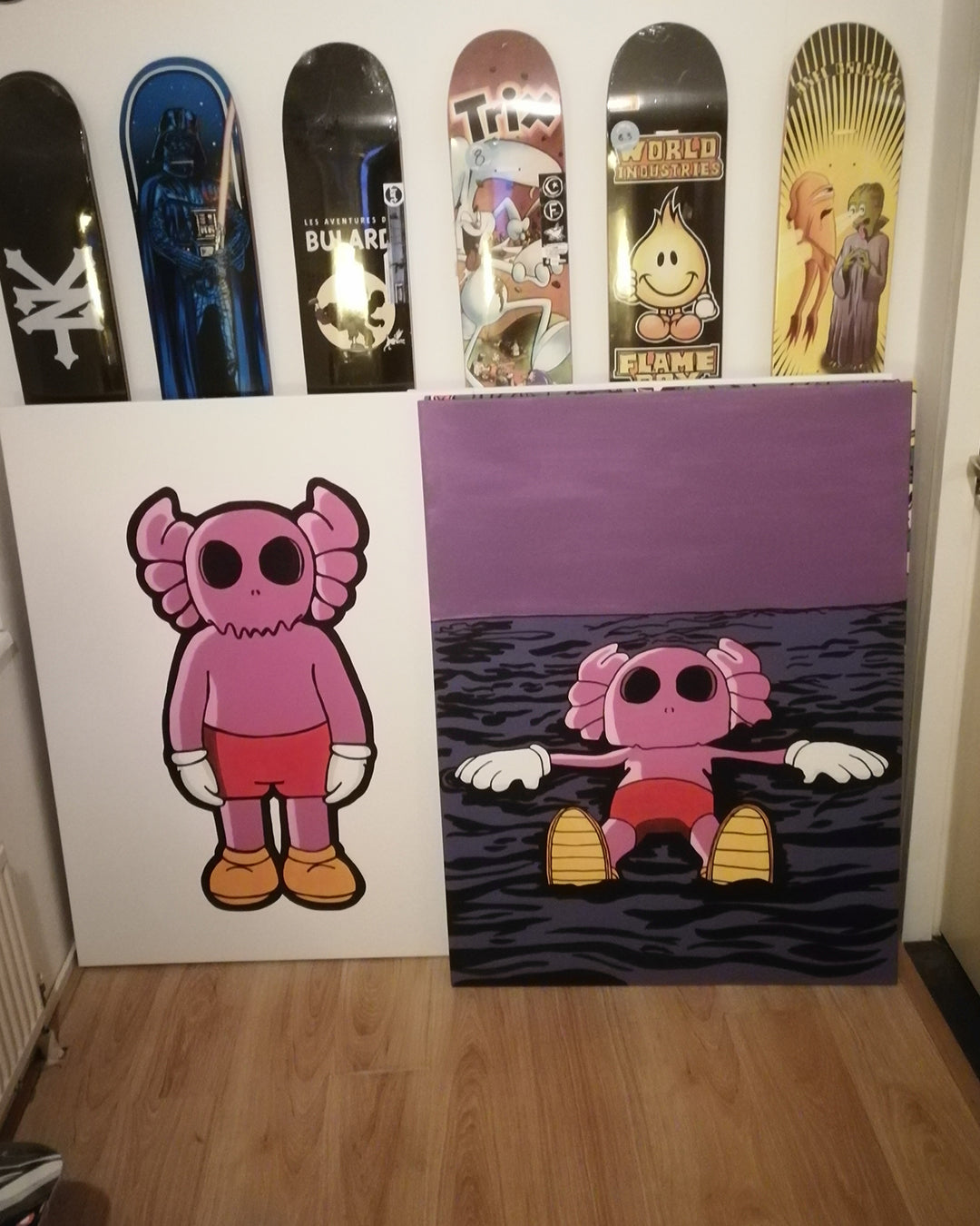 DMOVDO – DEMON IN SEA (90 × 120 cm / 35.4 × 47.2 in)