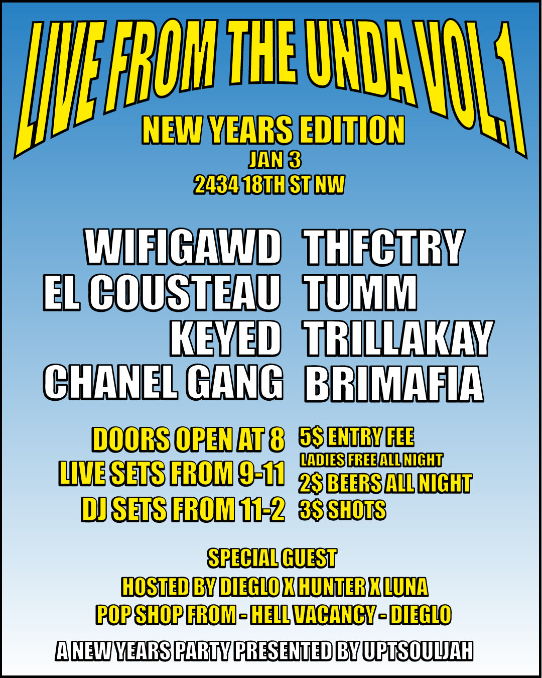 LIVE FROM THE UNDA VOL. 1