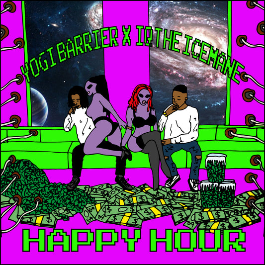 YOGI BARRIER X IQ THE ICEMANE - HAPPY HOUR