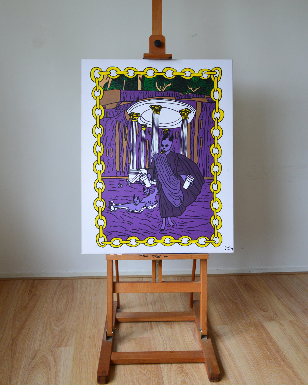 DMOVDO – CODEINE HEAVEN (70 × 90 cm / 27.6 × 35.4 in)