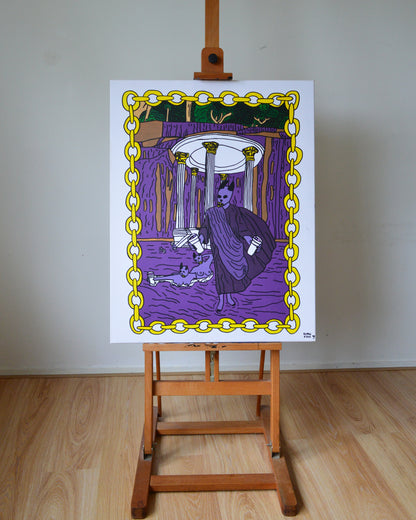DMOVDO – CODEINE HEAVEN (70 × 90 cm / 27.6 × 35.4 in)