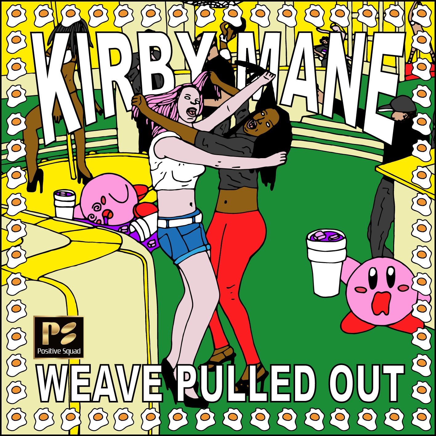 KIRBY MANE - WEAVE PULLED OUT