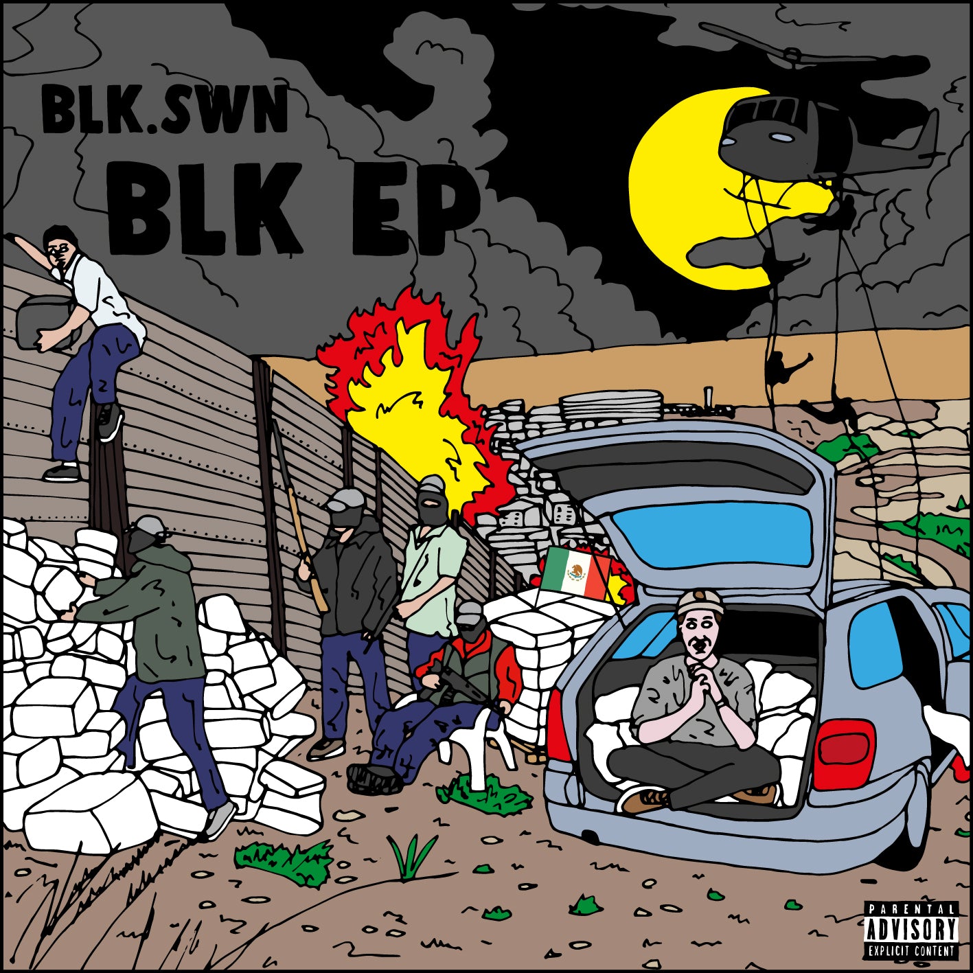 BLK. SWN - BLK EP