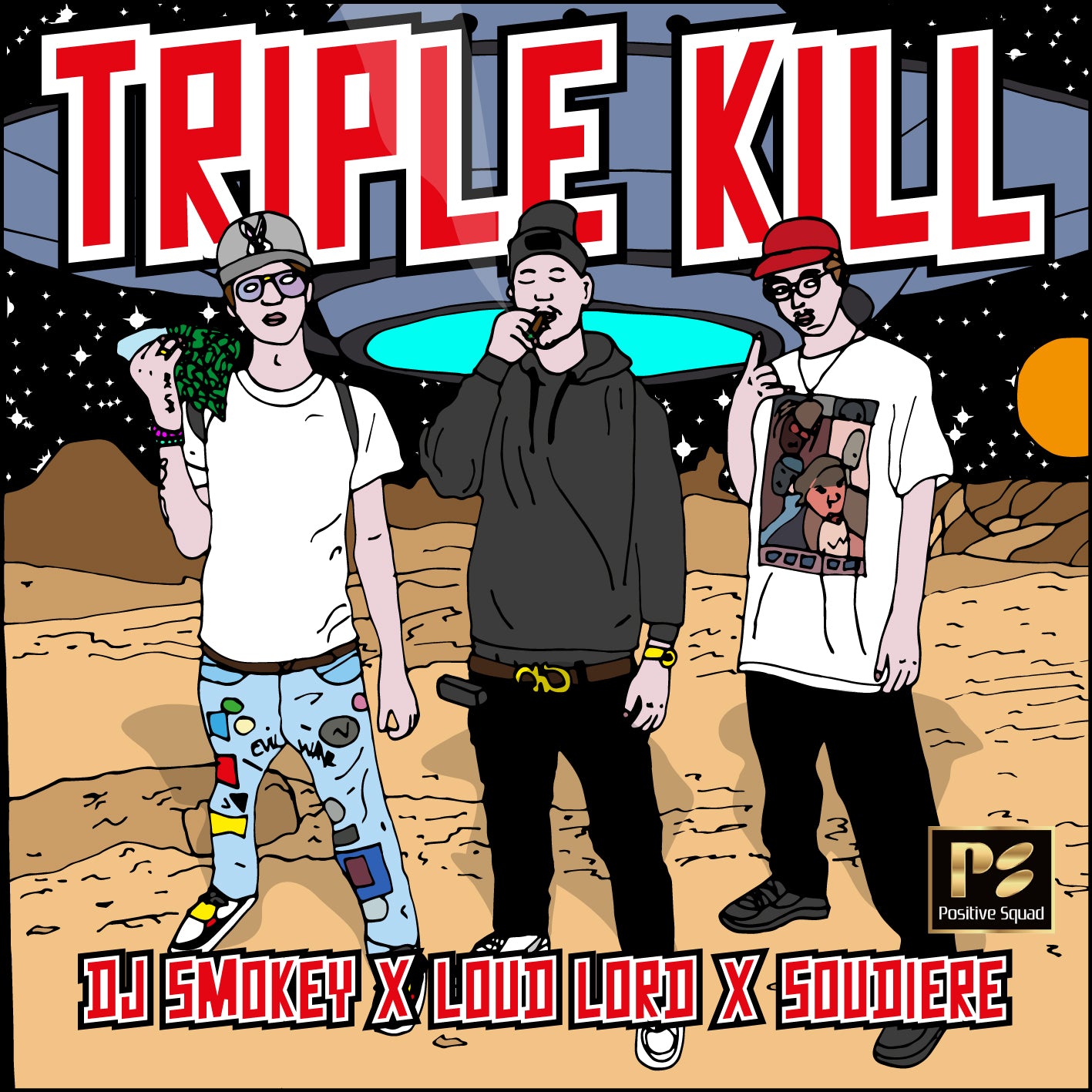 DJ SMOKEY X LOUD LORD X SOUDIERE - TRIPLE KILL