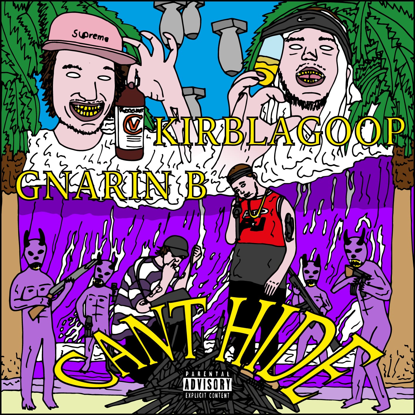GNARIN BX KIRBLAGOOP - CANT HIDE