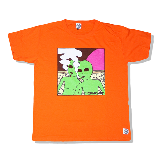 DMOVDO - ALIEN#1 T-SHIRT ORANGE
