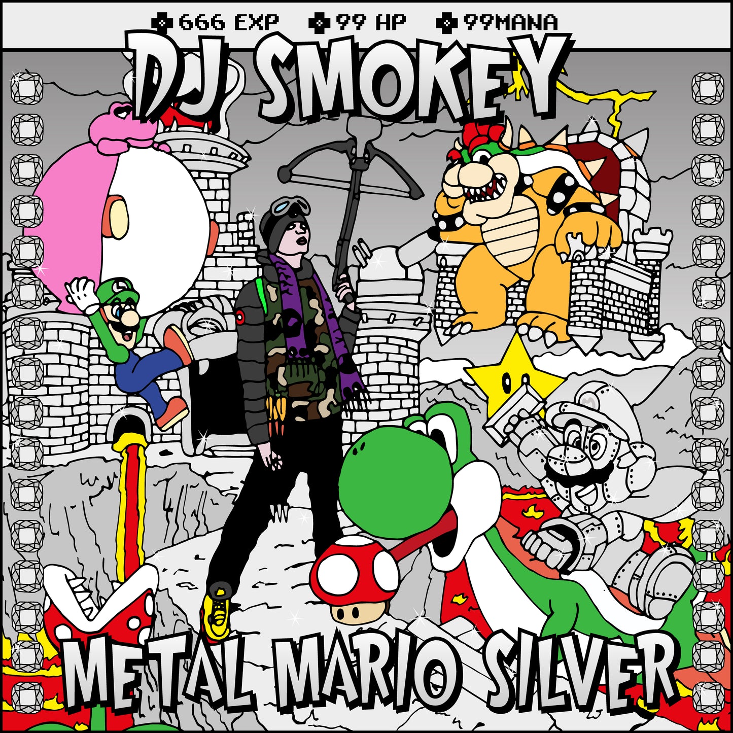 DJ SMOKEY - METAL MARIO SILVER