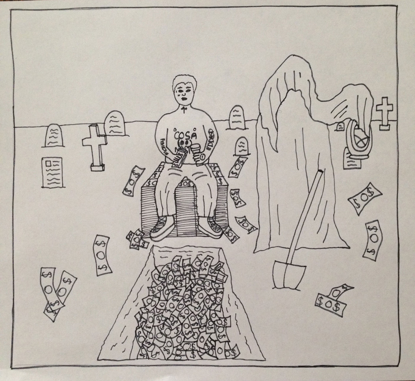 EDDE6D - $$$ IN THE GRAVE PROD. BY SMOKEASAC III