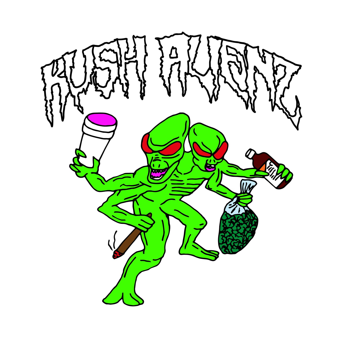 DJ SMOKEY - KUSH ALIENZ