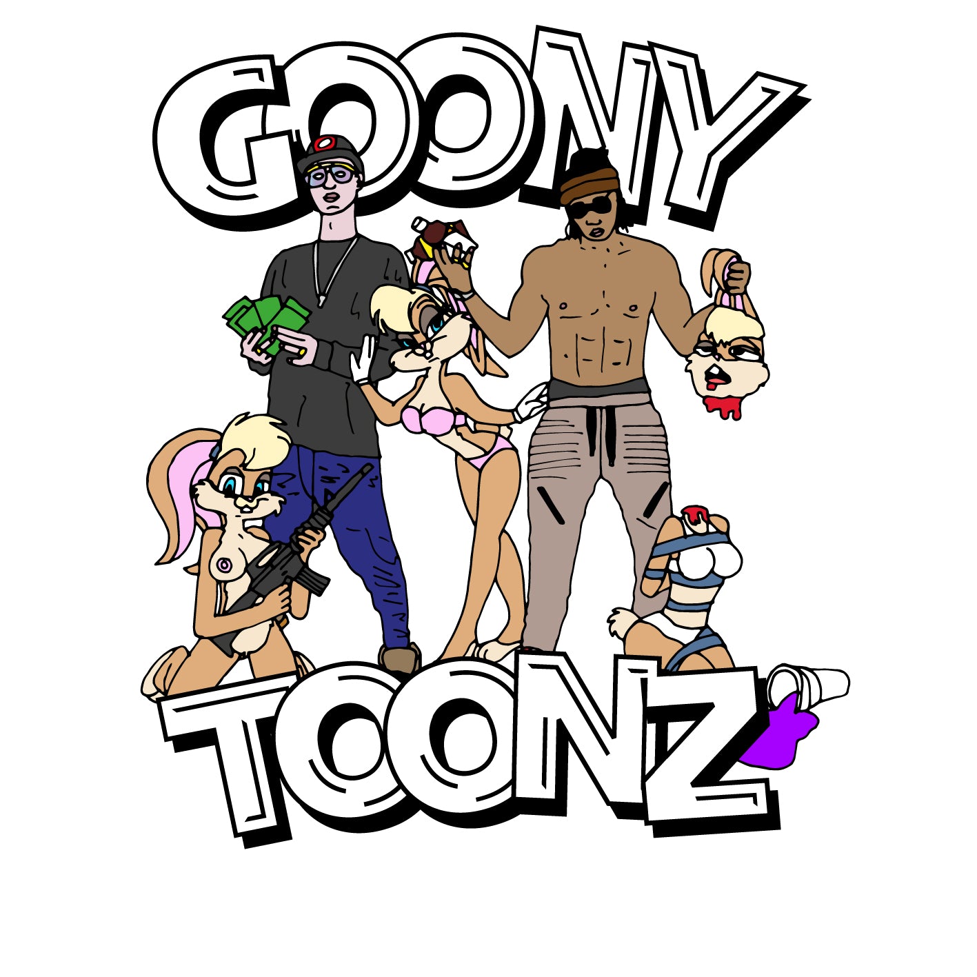 GOONY TOONZ - SECOND DESIGN HOODIE