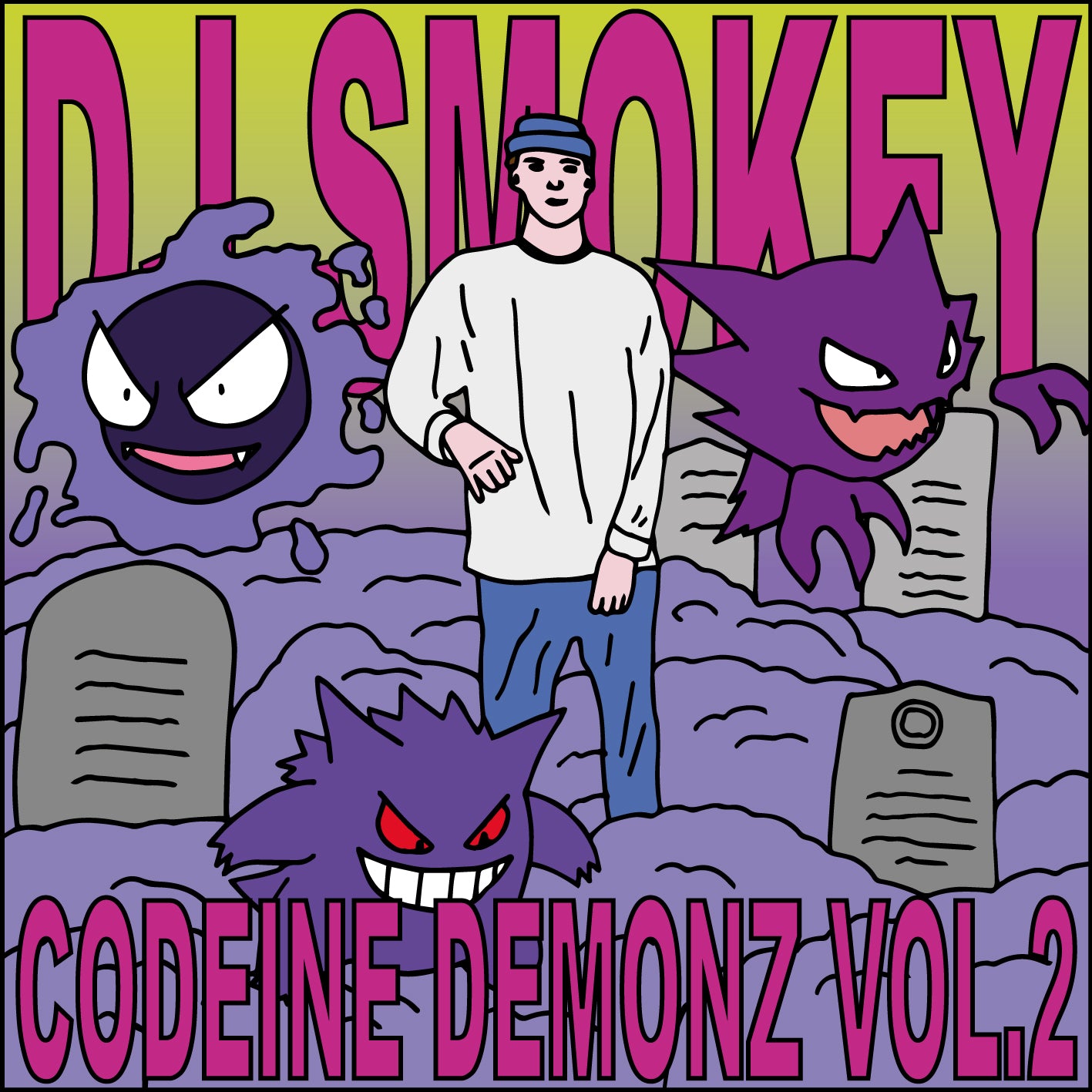 DJ SMOKEY - CODEINE DEMONZ VOL.2 (PROMO ART3)