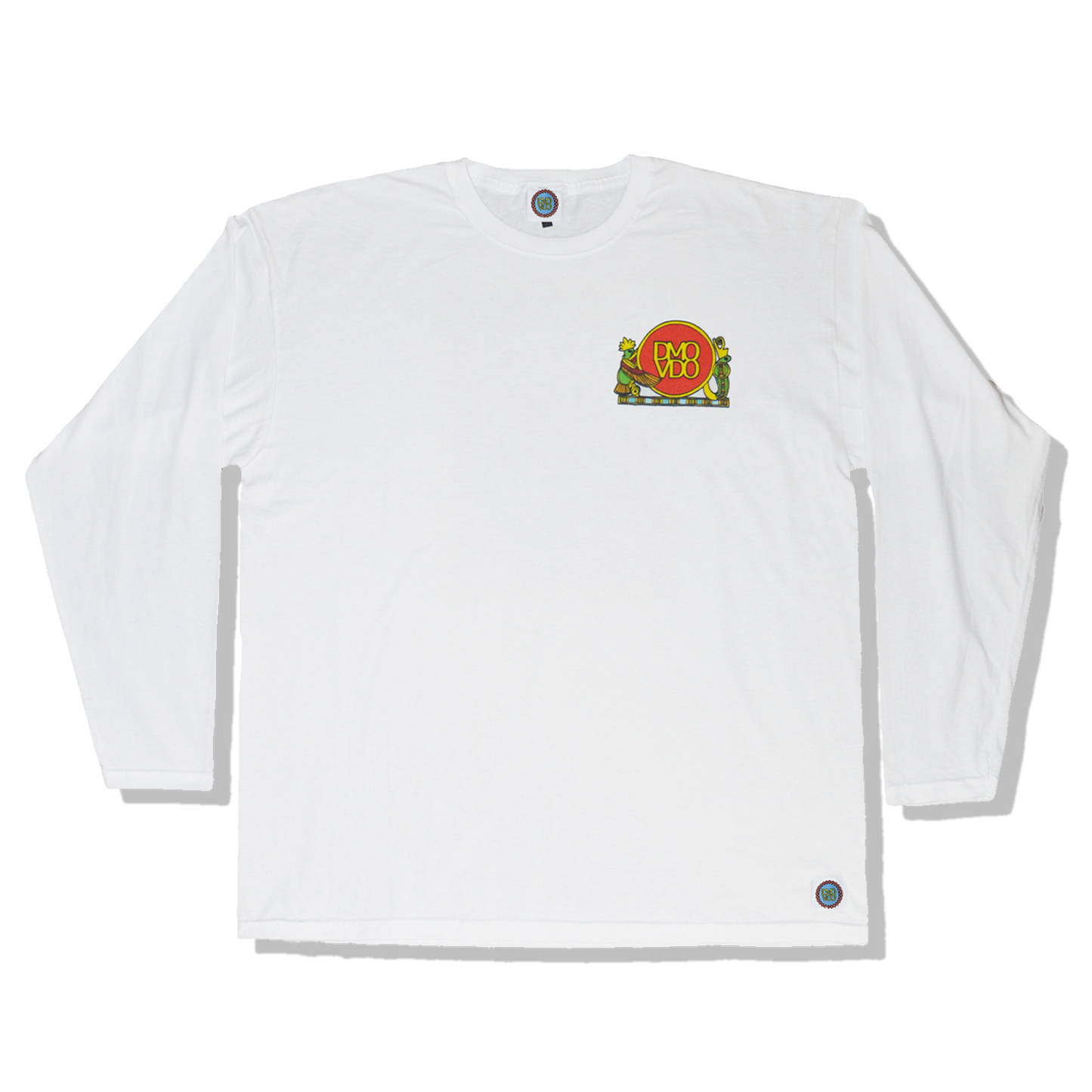 DMOVDO - EGYPT WEED WORSHIPPERS LONGSLEEVE WHITE
