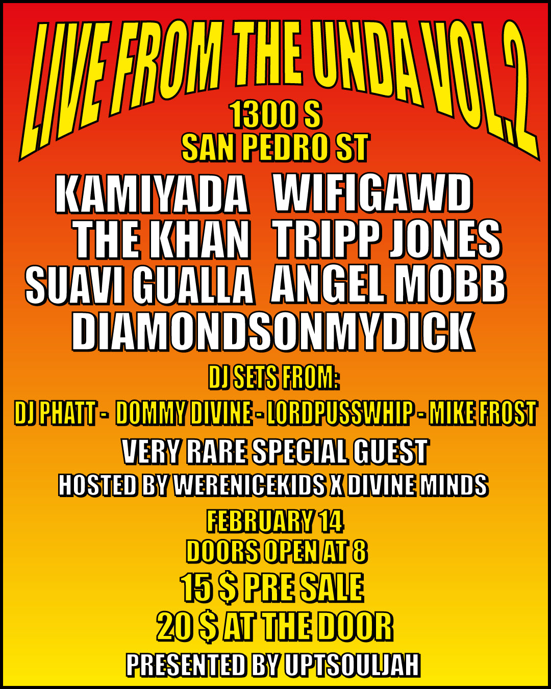 LIVE FROM THE UNDA VOL. 2