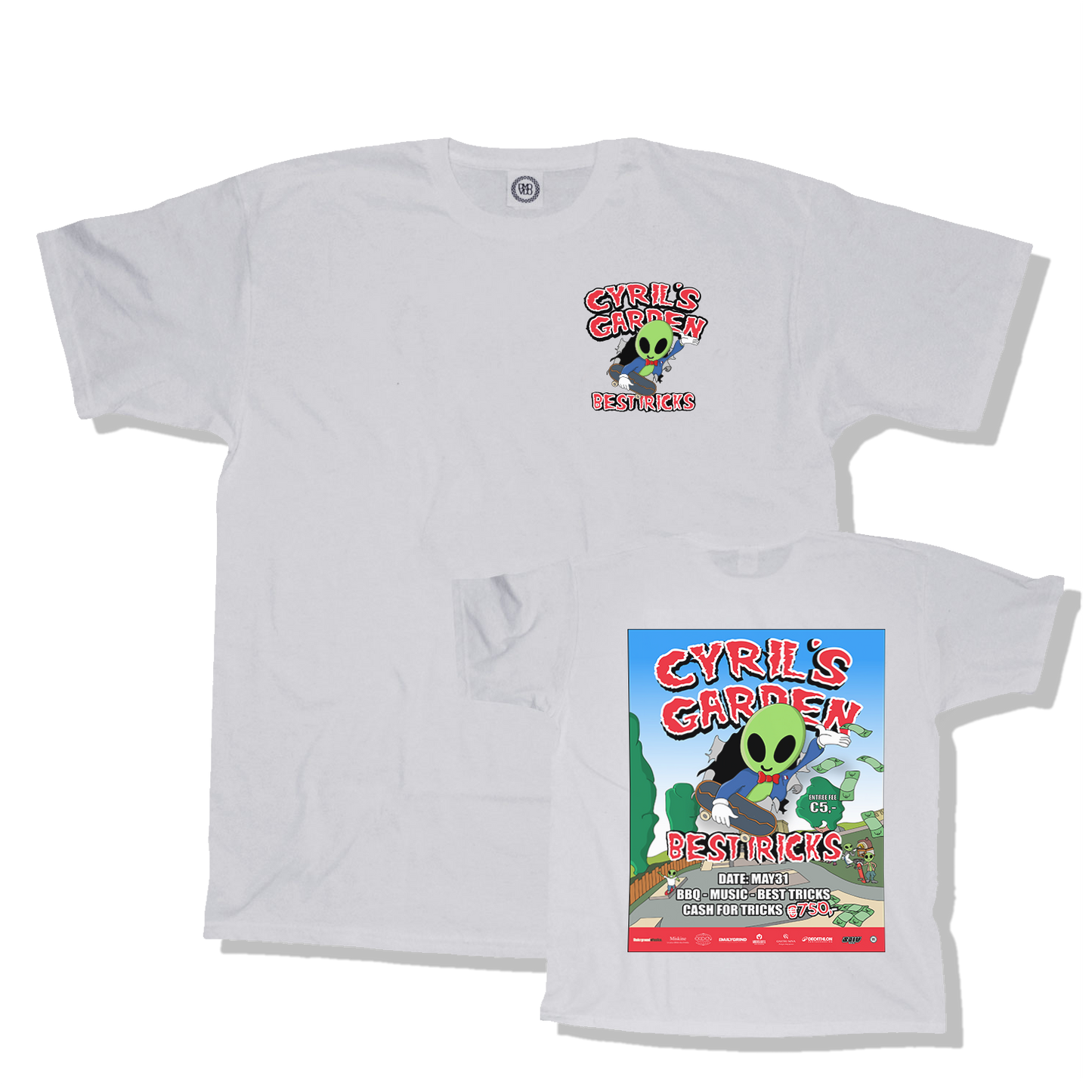 CYRIL'S GARDEN BEST TRICKS - T-SHIRT