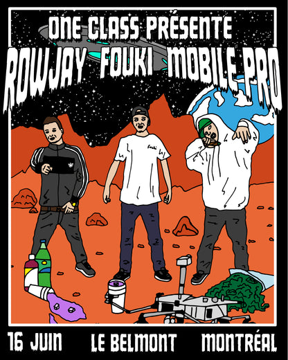 ONE CLASS PRESENTE: ROWJAY X FOUKI X MOBILE PRO