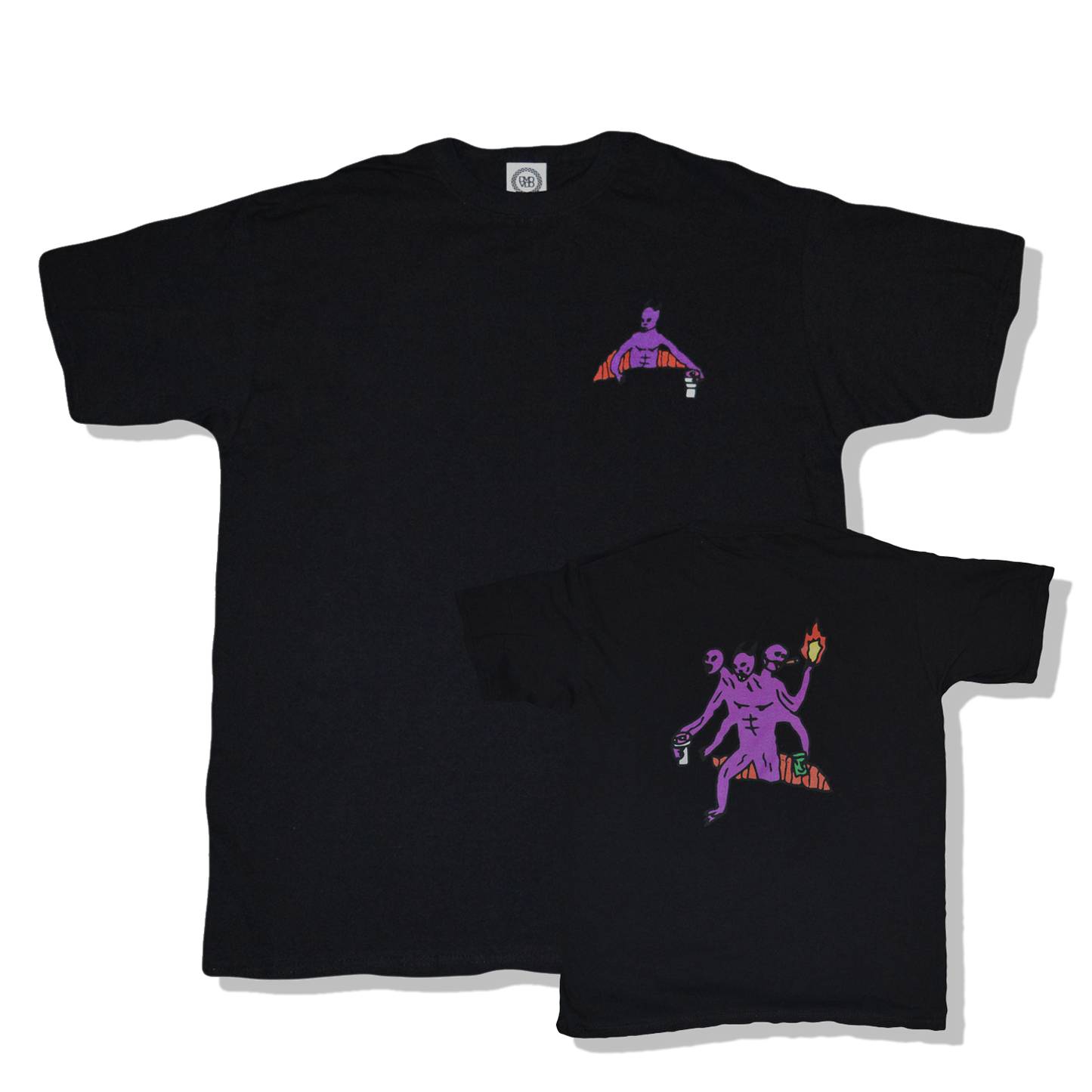 DMOVDO DEMON#1 T-SHIRT BLACK
