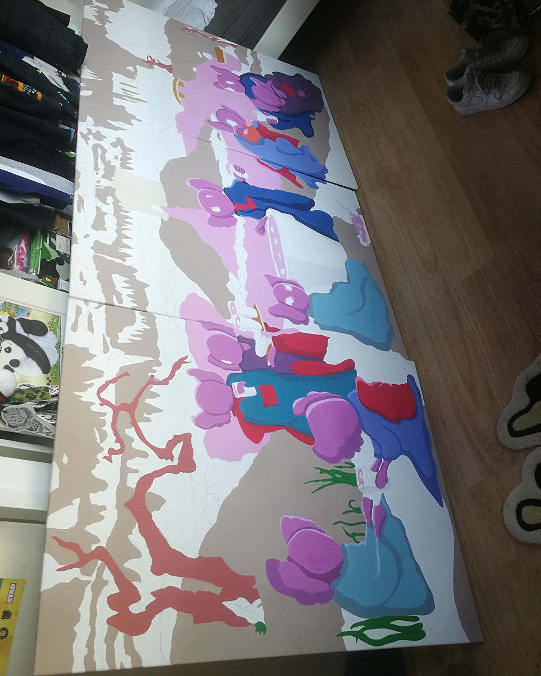 DMOVDO – DEMON CAVE 3 LIEGE 1/3 (90 × 120 cm / 35.4 × 47.2 in)