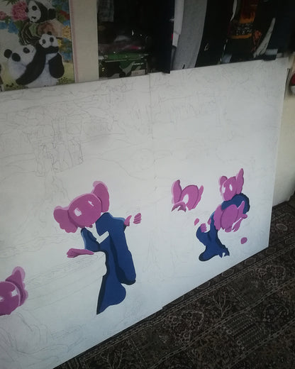 DMOVDO – DEMON CAVE 3 LIEGE 3/3 (90 × 120 cm / 35.4 × 47.2 in)