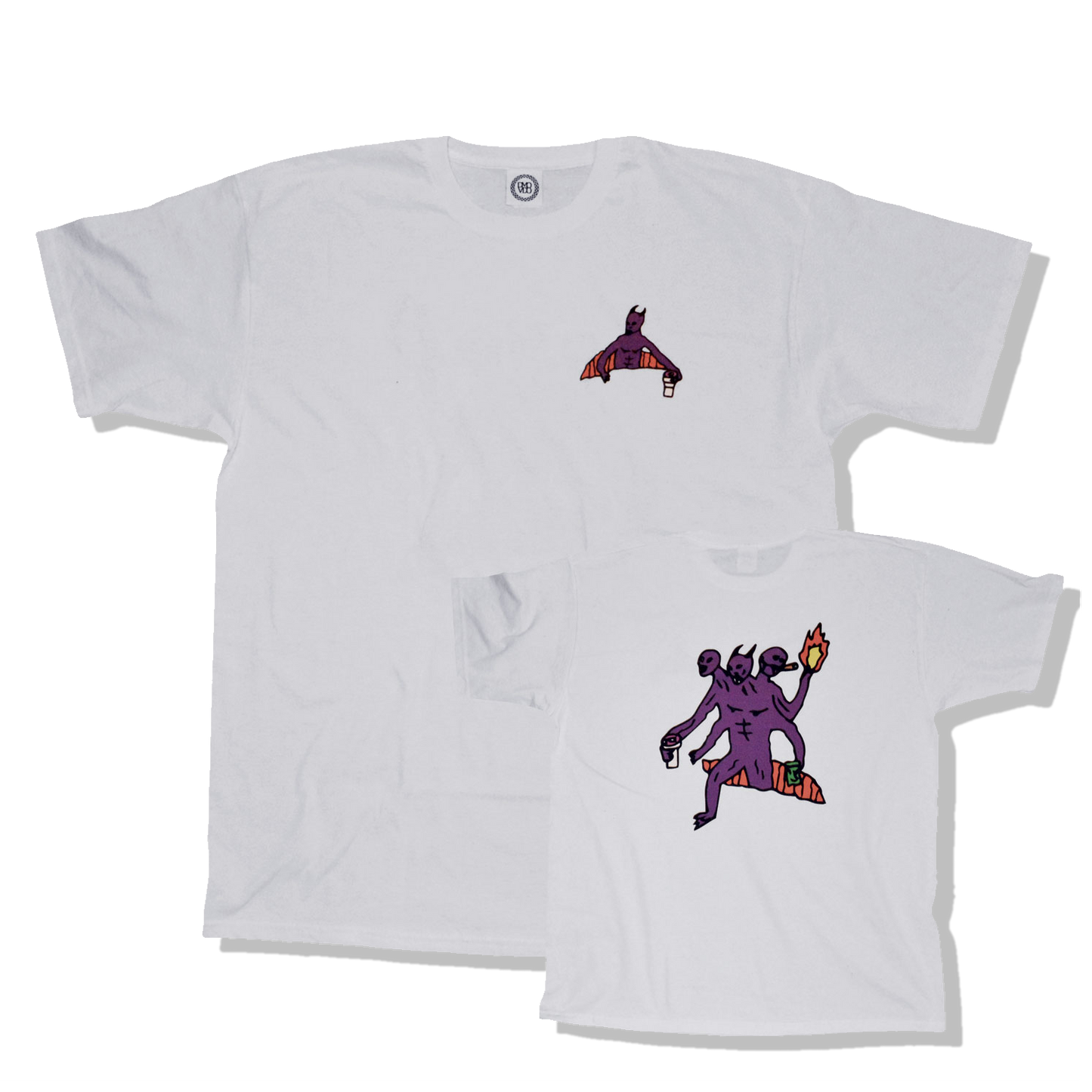 DMOVDO DEMON#1 T-SHIRT WHITE
