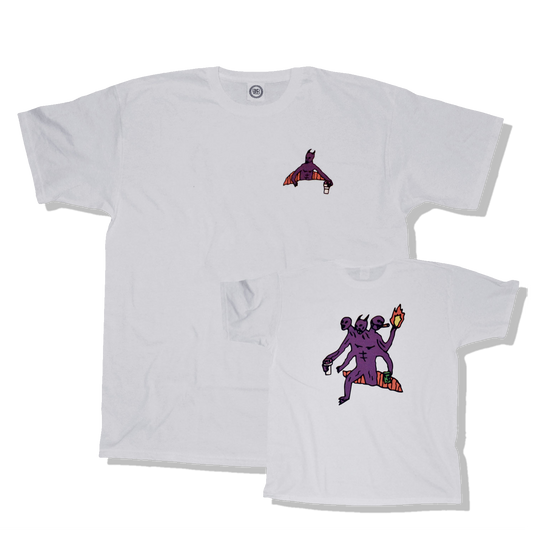 DMOVDO DEMON#1 T-SHIRT WHITE