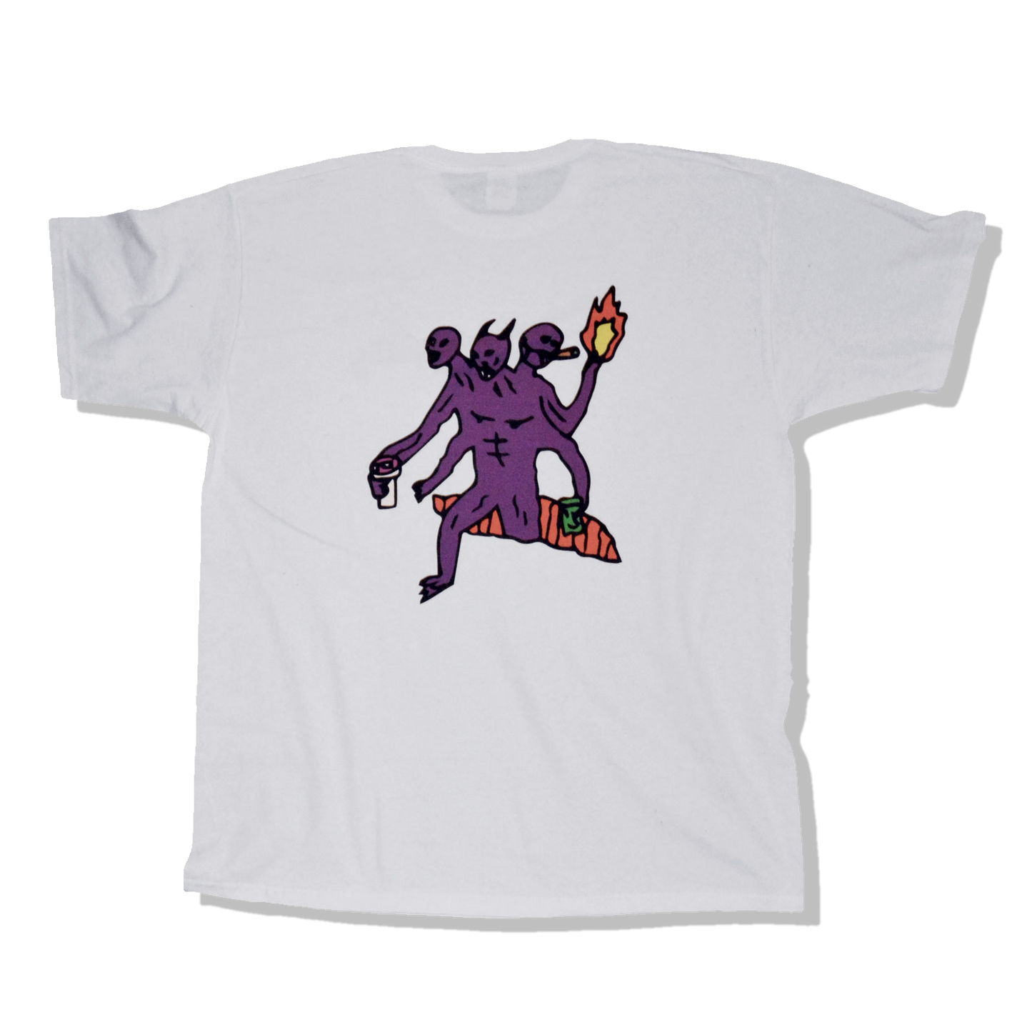 DMOVDO DEMON#1 T-SHIRT WHITE