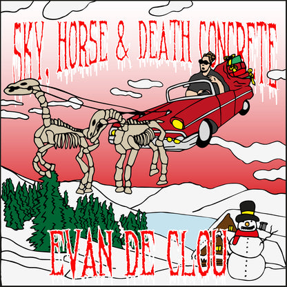 EVAN DE CLOU - SKY, HORSE & DEATH CONCRETE