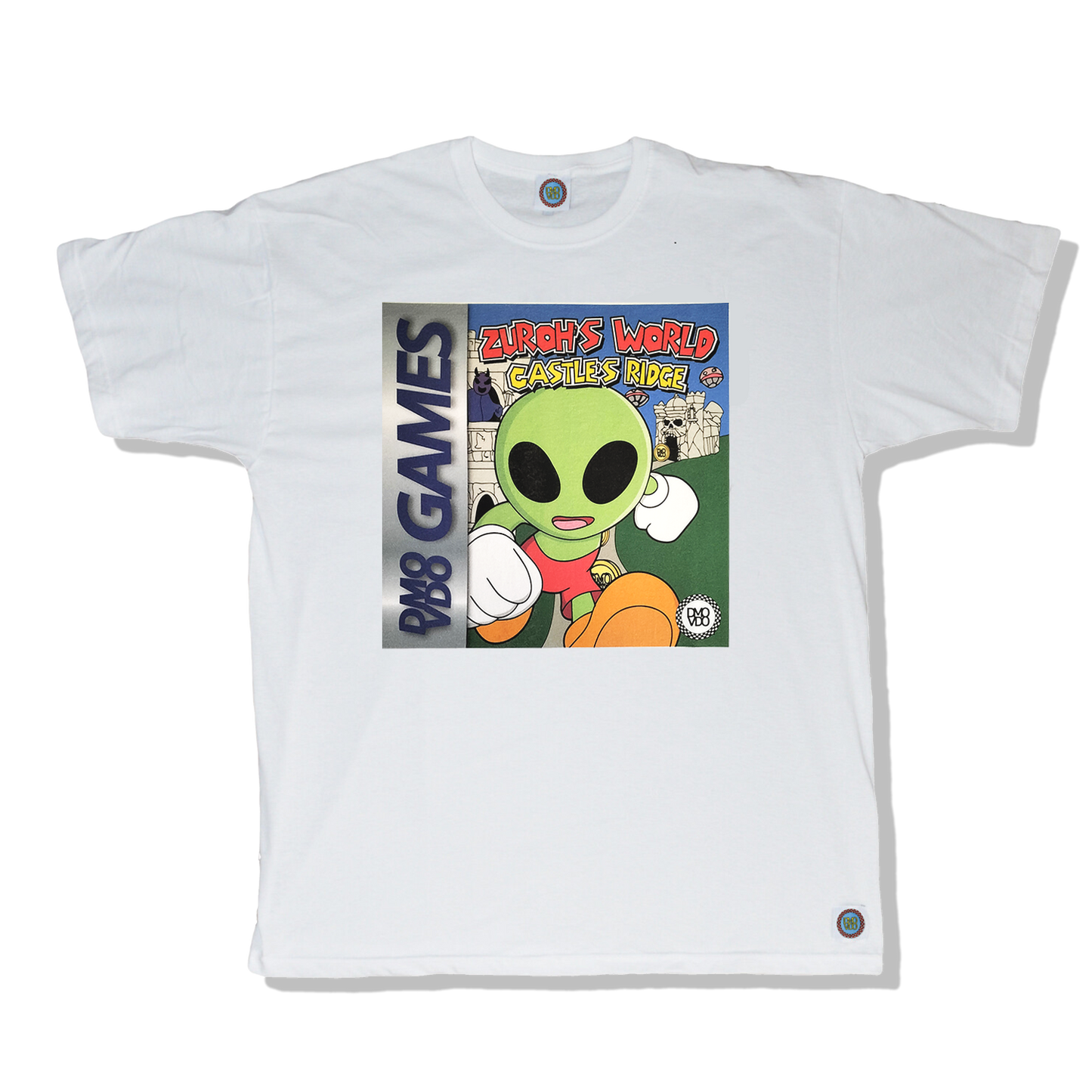 ZUROH'S WORLD - CASTLE'S RIDGE T-SHIRT - WHITE