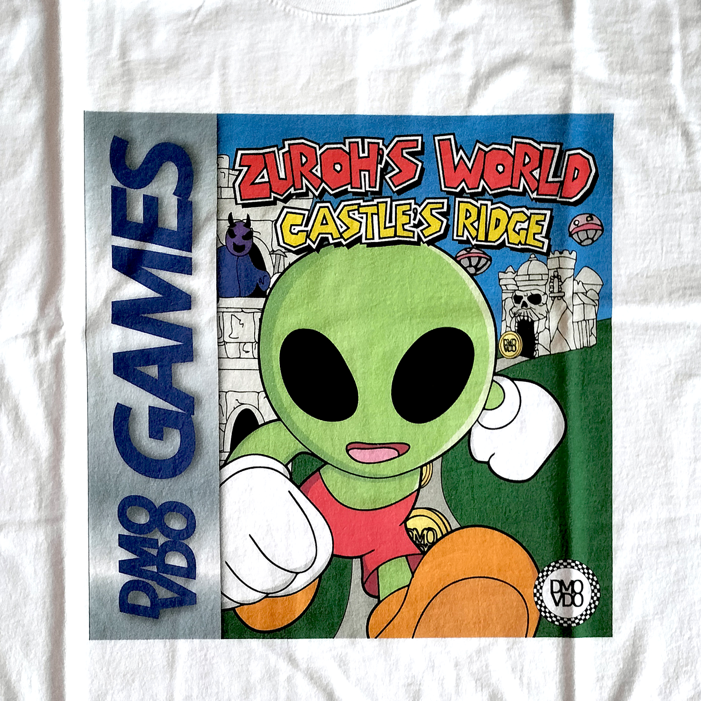 ZUROH'S WORLD - CASTLE'S RIDGE T-SHIRT - WHITE