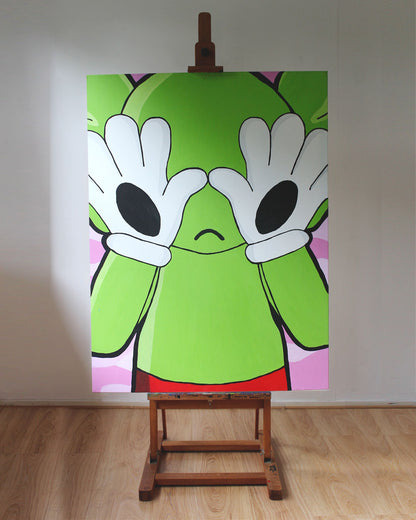 DMOVDO – LOOK INTO MY EYES (90 × 120 cm / 35.4 × 47.2 in)