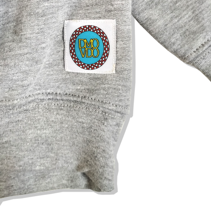 ALIEN CONE HOODIE - HEATHER GREY