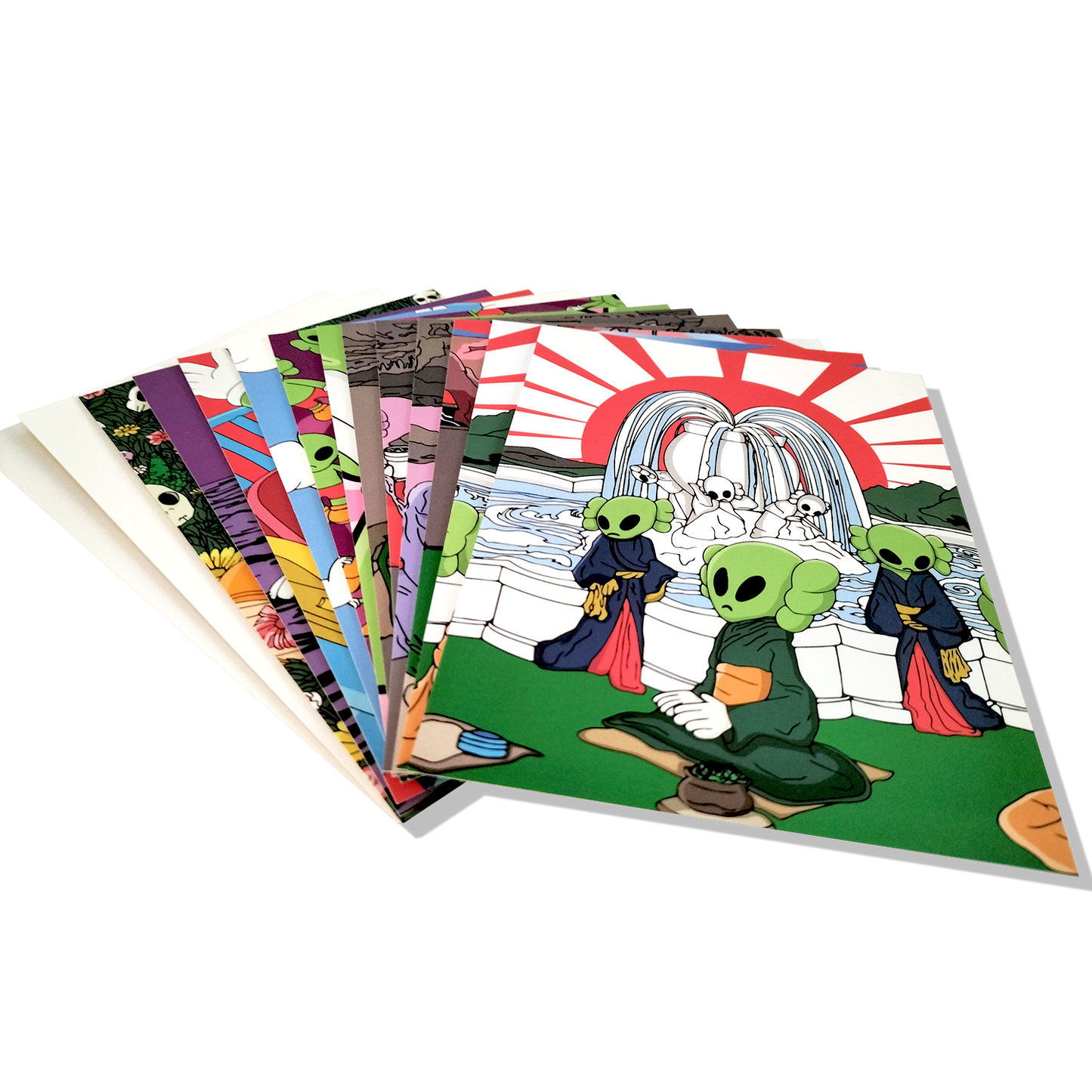 DMOVDO ARTWORK POSTCARD SET (14x)